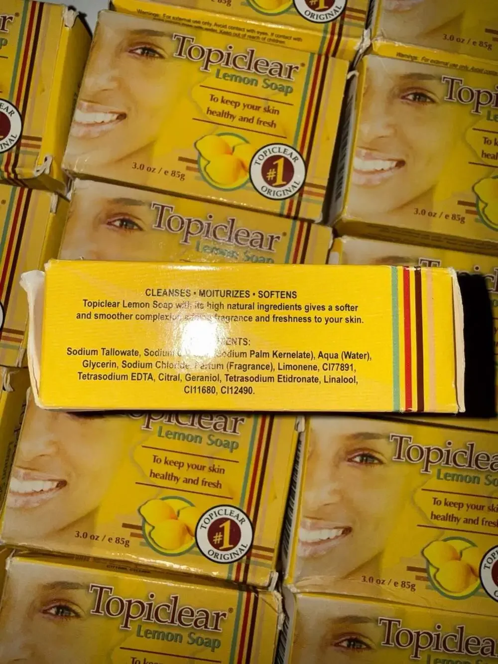 Topiclear Lemon Soap 3.0 oz (20 Pack)